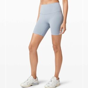 Lululemon Wunder Train High-Rise Short 6" in Chambray Size 8